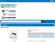 Tablet Screenshot of powercircuit.com.br
